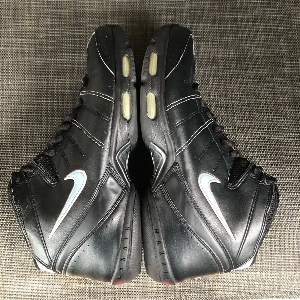 Nike Air Max Florentine Black/Blue Basketball High Shoes Women’s size 8